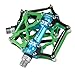 RockBros Mountain Bike Pedals Platform Cycling Sealed Bearing Alloy Flat Pedals 9/16