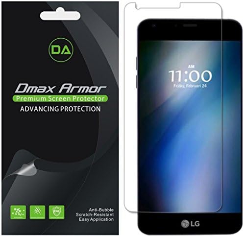 [6-Pack] Dmax Armor LG G6 Anti-Glare &amp; Anti-Fingerprint (Matte) Screen Protector - Lifetime Replacements Warranty -Retail Packaging