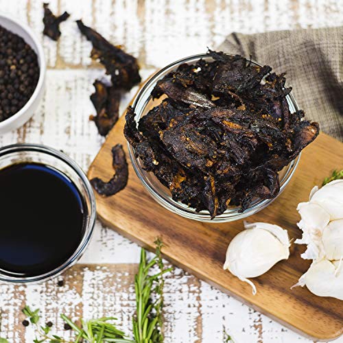 Savory Wild Vegan Portabella Mushroom Jerky Gluten Free & Non