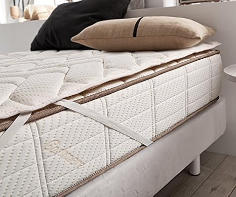 Zeng Cubre Colchón Topper Viscoelástico 150x190cm