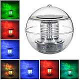 StillCool Pool Lights Solar LED Lamp Globe Light Waterproof 7 Color Changing Floating Swimming Pool Party Decor