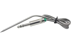 MARS CAMP Replacement for Green Mountain Meat Temperature Probe, Compatible with Green Mountain Pellet Grills,AC 110V, Working with Jim Bowie Choice and Daniel Boone Choice Grill
