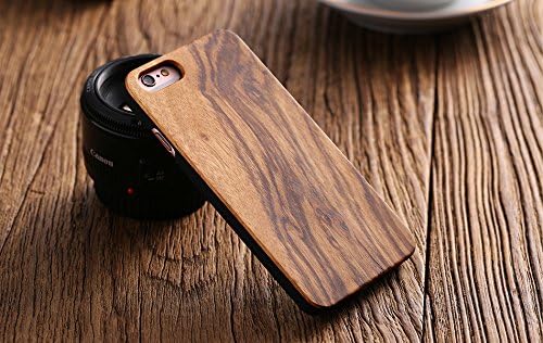Luxury Natural Zebra Wood Hard Case for iPhone 7