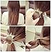 DOOPOOTOO Metal Long Arrow Round Hoop Set Pierced Barrette Hair Fork Stick Slide Tuck Comb Clip Shawl Scarf Pin Brooch Hairpin Styling Ponytail Holder Bun Maker Tool Accessories GIFT