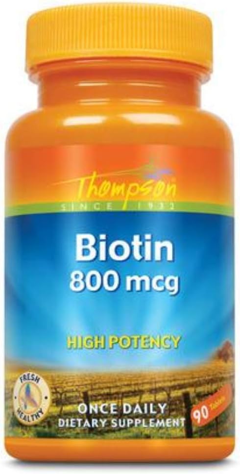 Thompson Biotin, Tablet (Btl-Plastic) 800mcg | 90ct