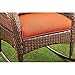 Better Homes and Gardens Azalea Ridge Porch Deck and Patio Rocking Chair All Weather Outdoor Wicker Rocker Furniture, 37