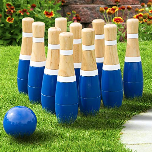 image for Lawn Bowling Game/Skittle Ball- Indoor and Outdoor Fun for Toddlers, K