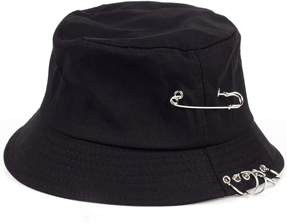 DHDHWL Bucket hat Rings Personality Bucket Hat Cap for Unisex Women Men
