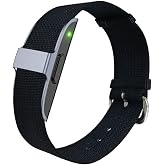 YOFUNTLE Nylon Replacement Compatible for Hume Band 1.0 | Women Men Soft Breathable Nylon Strap Adjustable Wristband for Hume Health Band 1.0 Fitness Tracker