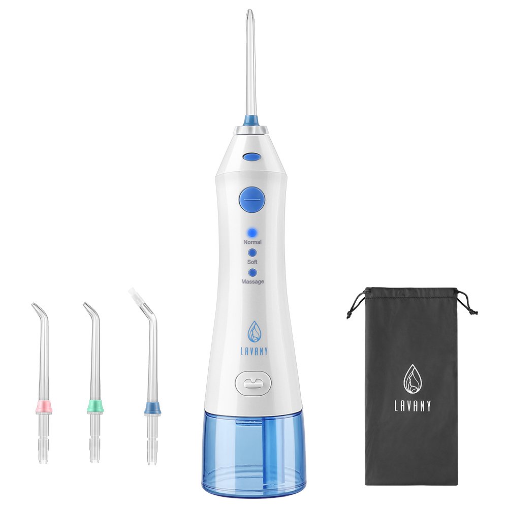 Lavany Irrigador Dental Portátil Limpiador Bucal Electrónico Chorro de Agua para Limpia
