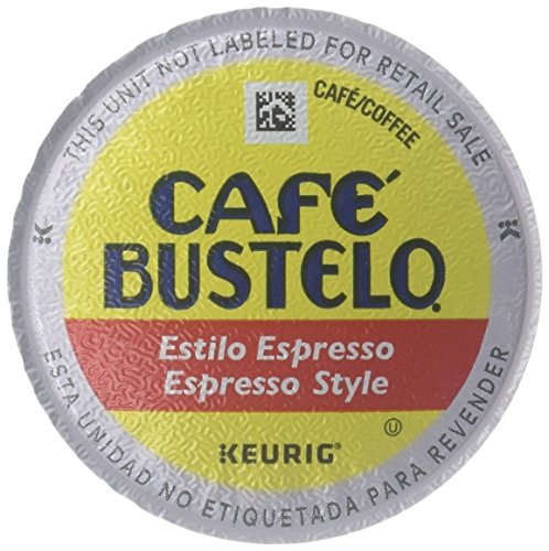 Click Here to See More Images Cafe Bustelo K-Cups - Espresso Style - 72 ct