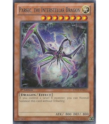 Yu-Gi-Oh! Radius, The Half-Moon Dragon Card - LTGY-EN014 Common, Lord Of The Tachyon Galaxy, Unlimited Edition - View #7