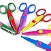 KUUQA 6 Pcs Kids Safety Scissors Art Craft Scissors Set for Kids and Students Paper Construction Supplies