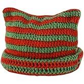 Crochet Hats for Women Cat Beanie Vintage Beanies Women Fox Hat Grunge Accessories Slouchy Beanies for Women