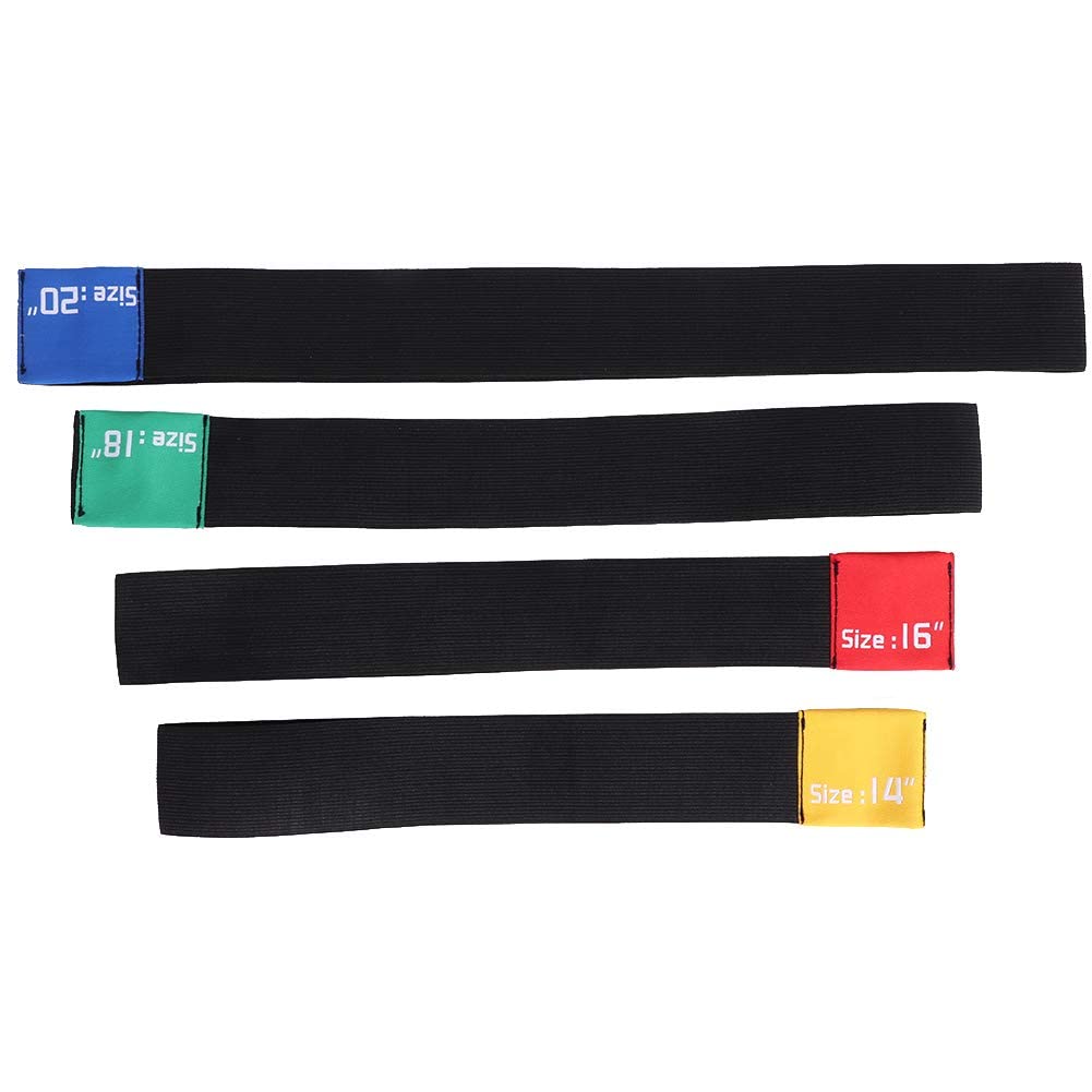 Bnineteenteam Cymbal Mute, 4pcs 14/16/18/20 Inch Drum Cymbal Mute Cymbal Silencer Hi-hat Practice Silencers Performance Accessory