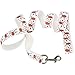 ITERY Christmas Cheer Strong Durable Dog Leash Strap for Puppy Pet-6 Feet Long, 1 Inch Wide (White Elk)
