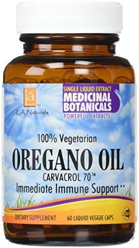 L A NATURALS Oregano Oil Veggie Capsules 60 Vgc, 0.02 Pound