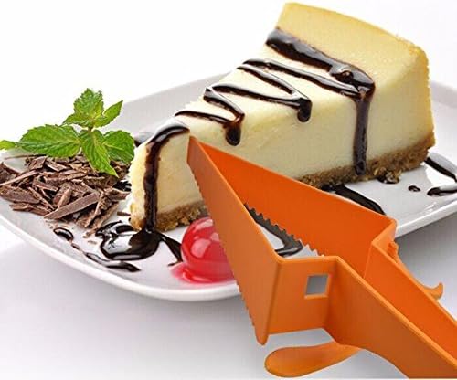 Techsun Triangle Design Cake Pie Slicer Cake Cutter with Adjustable Holder