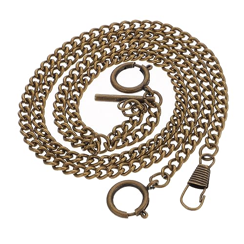 MAJORMENCH Men Pocket Watch Chain Vintage Metal Wallet Chain for Vests and Formal Wear for Fathers Day and Christmas