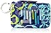 Vera Bradley Women's Cotton Zip ID Case Wallet, Katalina Blues, One Size