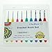 Crochet Hooks - Cheffort 9 Pcs Ergonomic Grip Crochet Hooks Set Bright and Fun Colors,9 Sizes,mom Gifts for Every Season,Aluminum Crochet Hooks Set