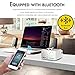 Bluetooth 5.0 Power Amplifier 2 Channel Stereo Mini Hi-Fi Integrated Amp 2.0 Wireless Audio Receiver for Home Speakers Headphone 50W x 2 with USB (Nobsound Tone, Silver)thumb 3