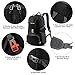 Gonex 35L Lightweight Packable Backpack Handy Foldable Shoulder Bag Daypack (Black-1)