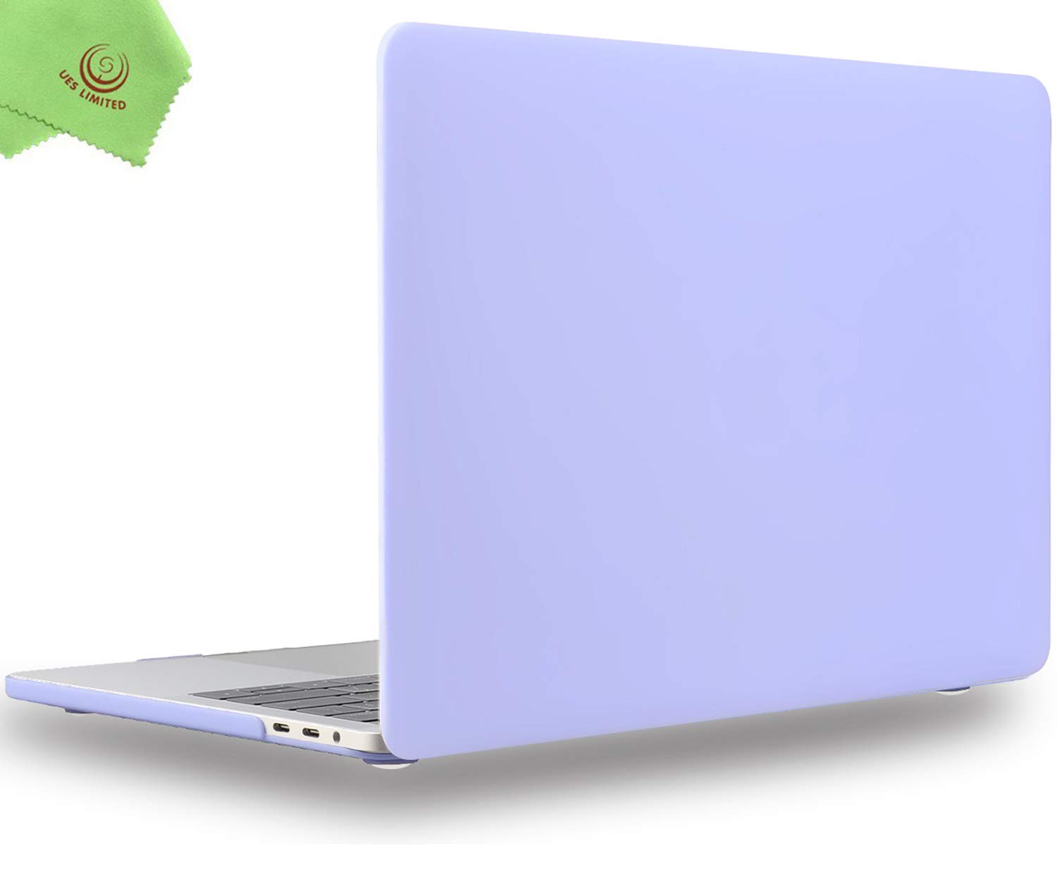 UESWILL MacBook Pro 13 inch M1 M2 Case 2024 2023 2022-2016 Release Model A2338 A2289 A2251 A2159 A1989 A1706 A1708, with USB-C Touch Bar, Matte Hard Shell Case Cover, Serenity Blue — image 1