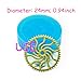 021ST Steampunk Gear Cabochon Flexible Silicone Mold/Mould 24mm - Cake Decoration Bakeware Charms Molds, Fimo Mould Food Safe