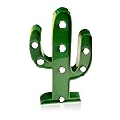 LED Cactus Light YiaMia Cute Night Table Lamp Light for Kids' Room Bedroom Gift Party Home Decorations Green