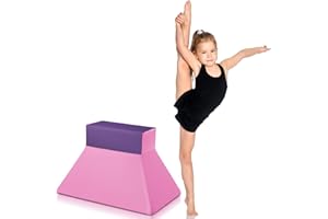Gemscream Cheer Flyer Stand for Kids Adults Larger Cheerleading Stunt Balance Trainer with Zipper Detachable Balance and Flexibility Trainer Cheer Equipment