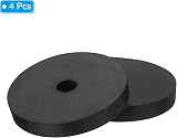 PATIKIL Rubber Vibration Isolation Washer 2.8" OD 0.5" ID 0.4" Thick view 3