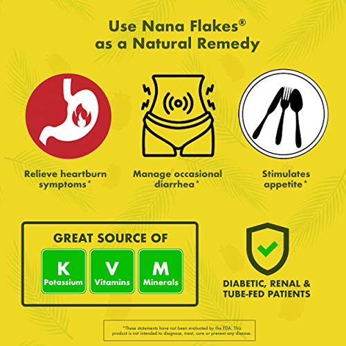 Nana Flakes 100 Pure Banana Flakes Medical Food Powder Decrease Fat