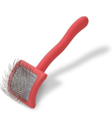 American Kennel Club AKC Self Cleaning Slicker Dog Brush With Coated Tips - Gently Removes Tangles & Loose Hair - View #12