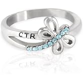 Dragonfly LDS CTR Ring by Ringmasters | Choose the Right Faith Ring | Keepsake LDS Jewelry