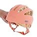 NEWCOMDIGI Adjustable Baby Infant Head Helmet and Crawling Knee Pads, Toddler Safety Helmet with Knee Pads, Baby Head and Knee Protector (Head Helmet Orange)