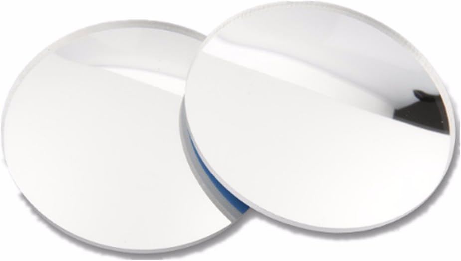 GHCN Auto rearview mirror small circular mirror 360 degree adjustable no frame wide-angle mirror reversing blind area reflector boundless blind spot lens,Glass Lenses