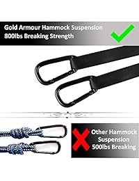 Goldour   Hamaca de acampada de doble paracaídas (tamaño XL, 2 correas de árbol de 16.0 in incluidas), nailon ligero, portátil, para hombres, mujeres, niños, mejor accesorio de acampada