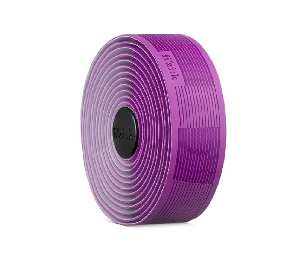 Fizik Vento Bar tape Solocush Tacky, Flo Lilac,2.7 mm, Lilla Fluo