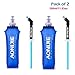 AONIJIE Pack 2 TPU Soft Hydration Water Bottle BPA-Free Collapsible Flask-Use in Hydration Vest for Marathon Running Hiking Cycling