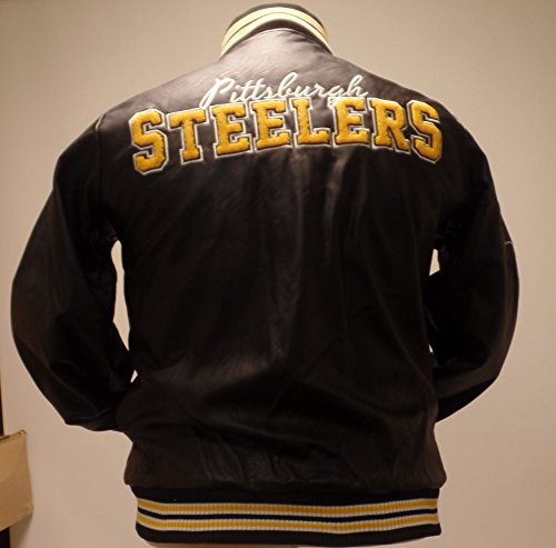 Pittsburgh Steelers Leather Jacket, Steelers Leather 