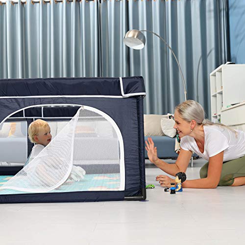 Yobest Baby Playpen, Extra Large Playard Kit Includes Play Mat X 1