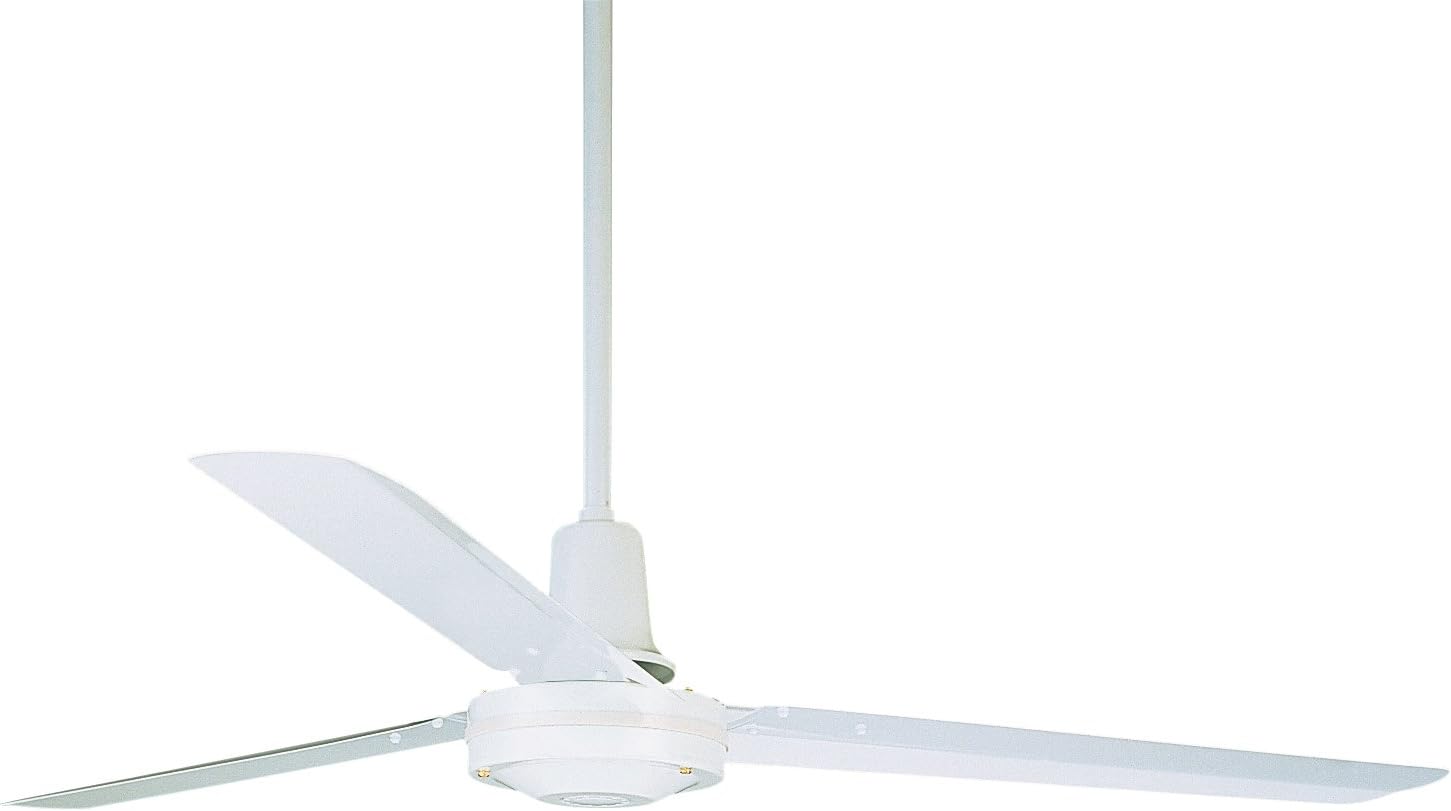 Emerson Ceiling Fans HF956W industrial Fan, Modern Ceiling Fan With 56-Inch Blades, Appliance White Finish