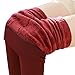 MoYoTo Women's High Waisted Full Length Fleece Lined Seamless Leggings Tights