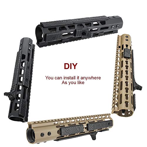Ranger Armory 13-Slot Aluminum Picatinny Rail Section For M-LOK - TAN