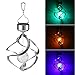 Wind Chimes- Solar Pendant Light Wind Spinners Solar Wind Chime with Color Changing Solar Lights Wind Bling Crystal Ball Light LED Light Decoration