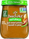 Beech-Nut Stage 3 Baby Food, Sweet Potato/Squash/Peas, 4 Ounce (Pack of 10)