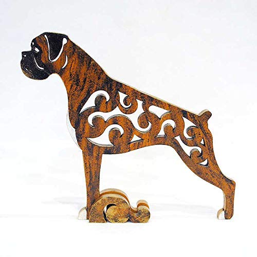 boxer dog figurine