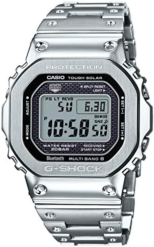 Casio Mens Watch G-SHOCK Bluetooth GMW-B5000D-1JF Silve Japan | eBay