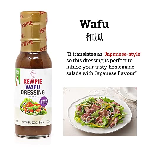 [Kewpie] Asian Home Dressing Variety Pack Wafu, Chuka and Yuzu Kosho